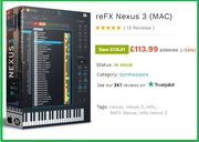 reFX Nexus 3 Only £113.99